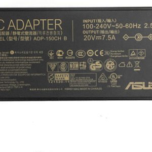 20V 7.5A 150W AC Adapter Charger for Asus TUF FX505DD FX505DT