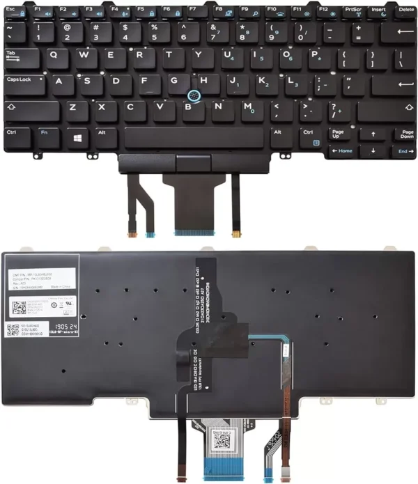 Dell Latitude 7480 E7480 Laptop Backlit Keyboard