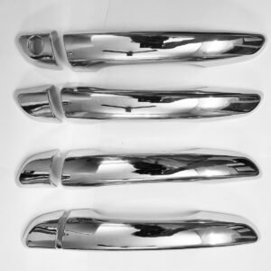 Cnleague Chrome Door Handle Cover for Hyundai Verna 2017-2020
